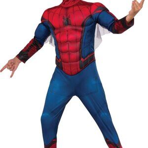 Kids Homecoming Spider Man Deluxe Muscle Boys Costume